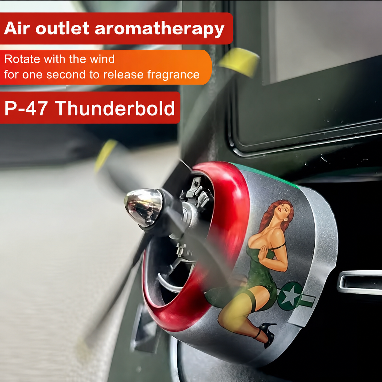 Bombardier™ P47 Car Air Freshener